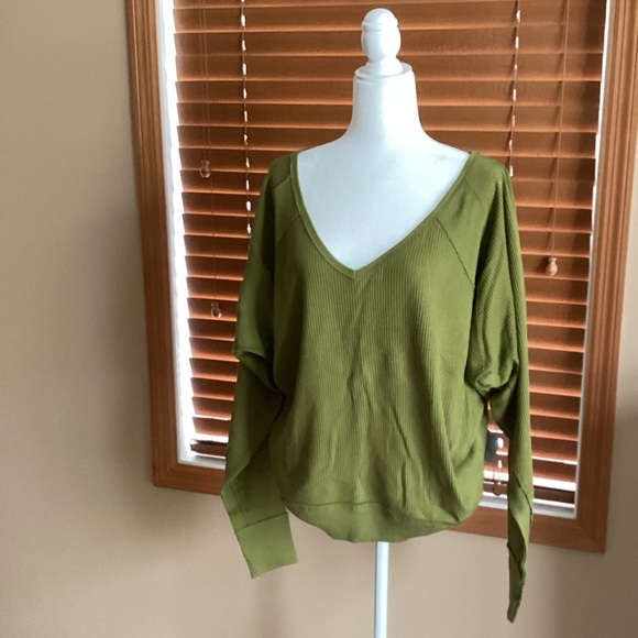 NWT Free People Santa Clara Thermal Top - Picture 5 of 7